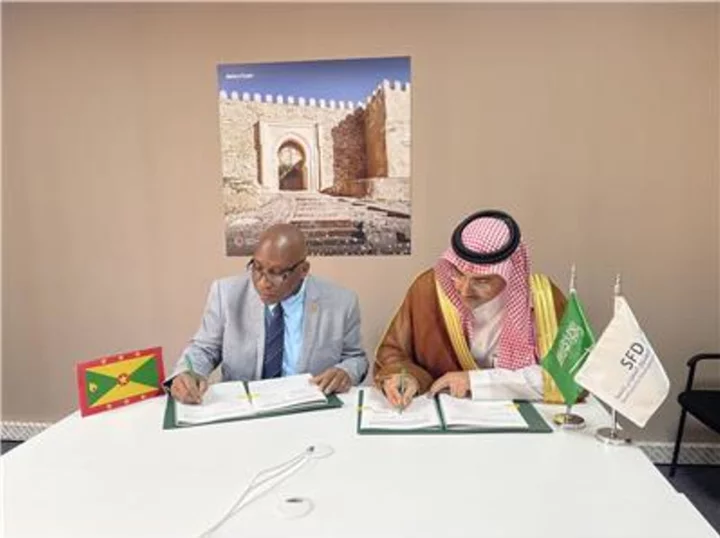 Saudi Fund for Development Signs First $100 Million Development Loan Agreement to Establish a Climate Smart Infrastructure Project in Grenada