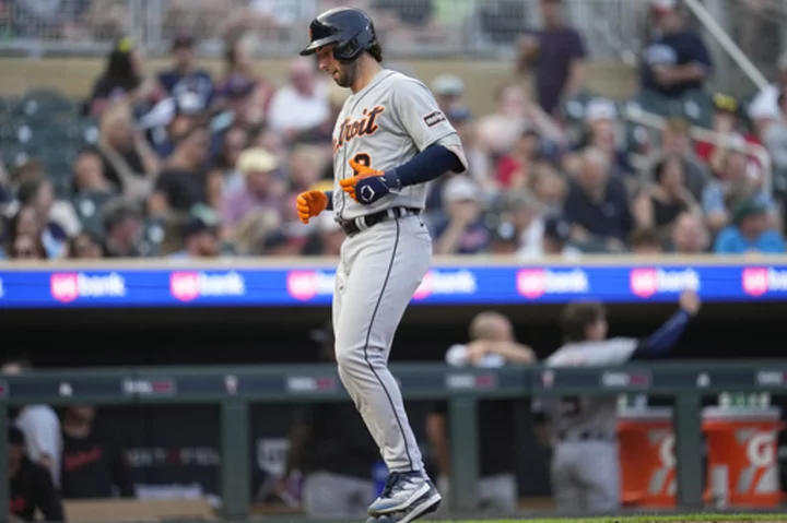 Vierling homers twice, Báez adds a 3-run shot in the Tigers' 7-1 victory over the Twins