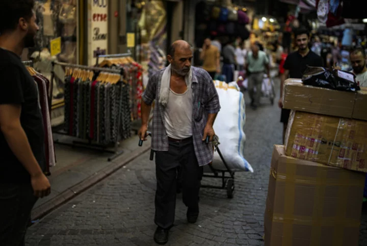 Turkey’s central bank unleashes a big interest rate hike in another sign of an economic shift