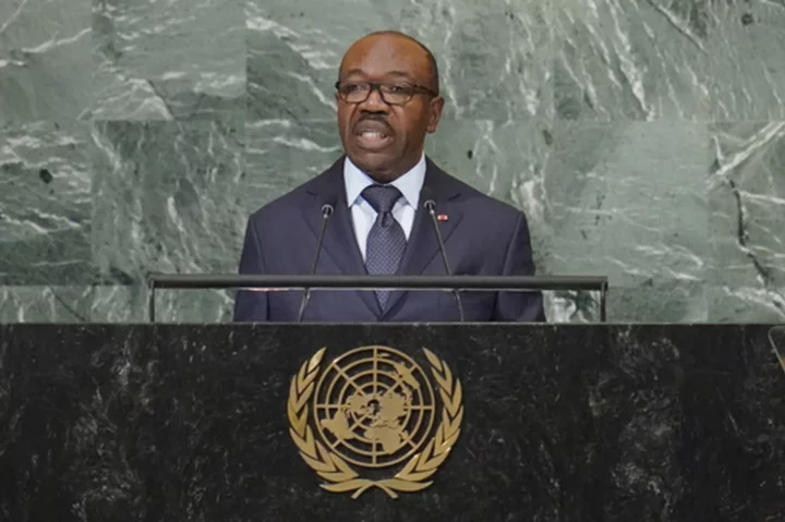 Gabon’s junta says deposed president is 'freed' and can travel on a medical trip