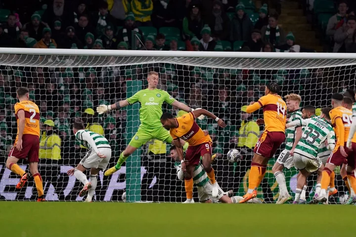 Jonathan Obika’s last-gasp equaliser earns Motherwell point at Celtic