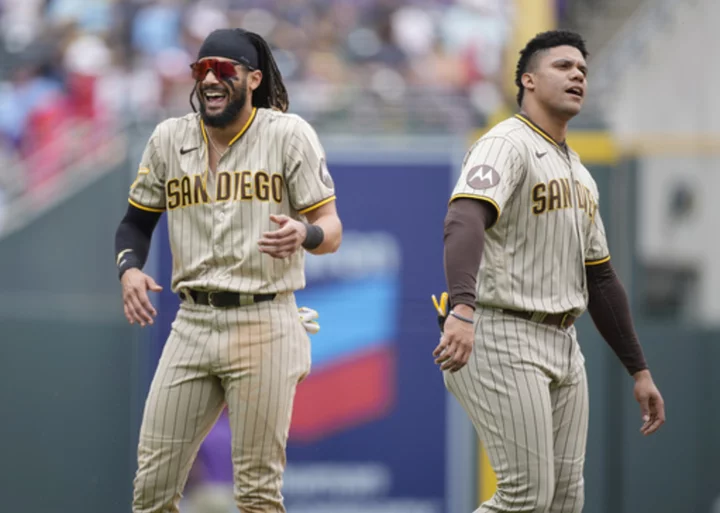 Tatís, Machado lead Padres over Rockies 3-2, Colorado's skid at 6