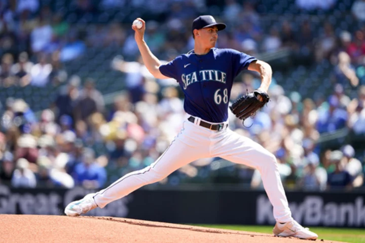 George Kirby matches career high with 10 Ks as Mariners shut out Twins 5-0