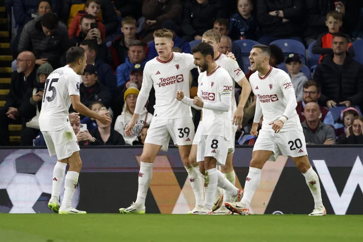 Bruno Fernandes scores stunner as Man Utd beat Burnley to end losing run