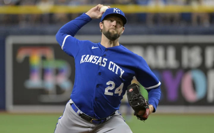 Lyles ends his 15-game winless streak, lowly Royals beat MLB-best Rays 9-4