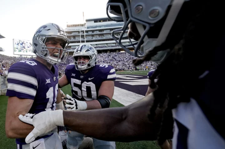 Howard has TDs passing, running and receiving as No. 16 K-State routs Southeast Missouri State 45-0