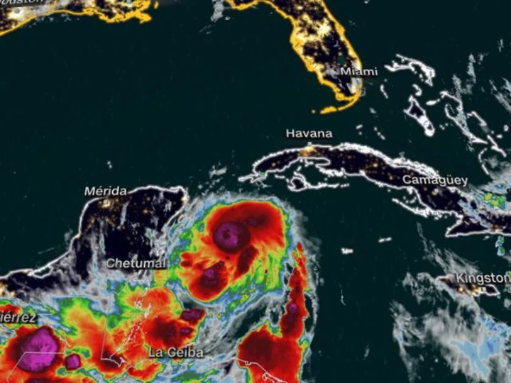 Tropical Storm Idalia is expected to intensify into a hurricane as it churns toward Florida's Gulf Coast