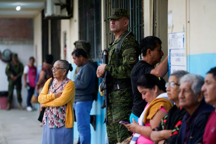 Ecuadoreans weigh economic, security pledges in presidential ballot