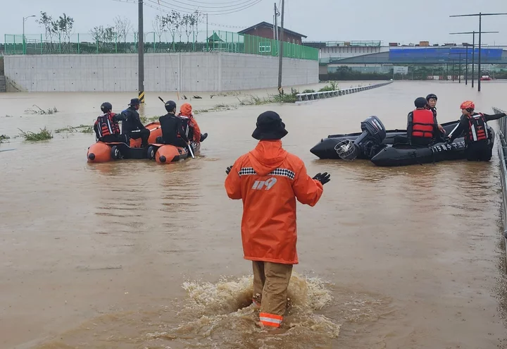 South Korea Storms Leave at Least 46 Dead, Missing: Yonhap