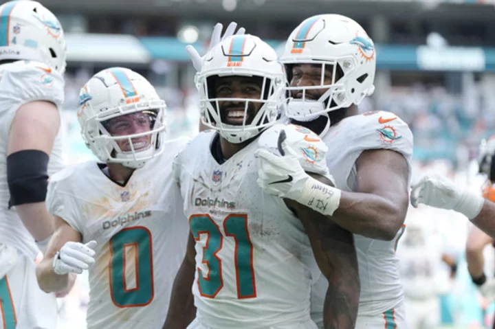 High-scoring Dolphins travel to face division rival Buffalo Bills, where Miami has lost 7 in a row