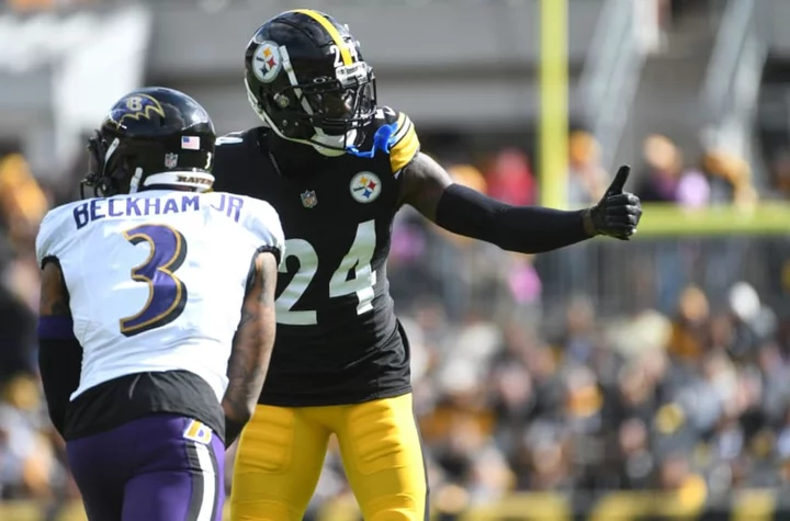 Steelers defender walked all over OBJ after Week 5 interception