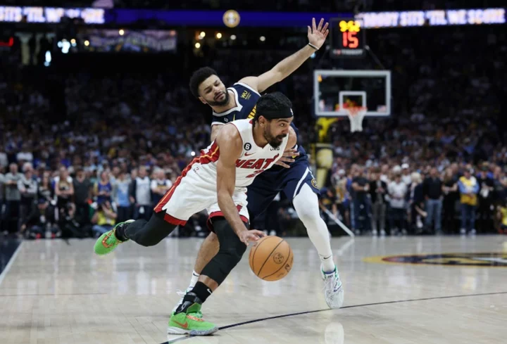 Heat rally to beat Nuggets 111-108, level NBA Finals at 1-1