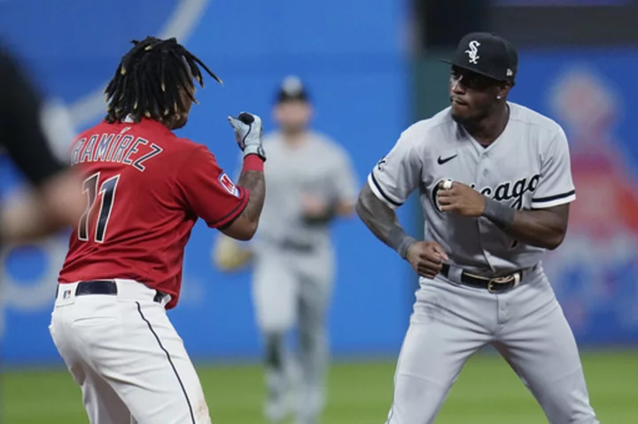 MLB suspends Chicago's Tim Anderson 6 games, Cleveland’s José Ramírez 3 for fighting