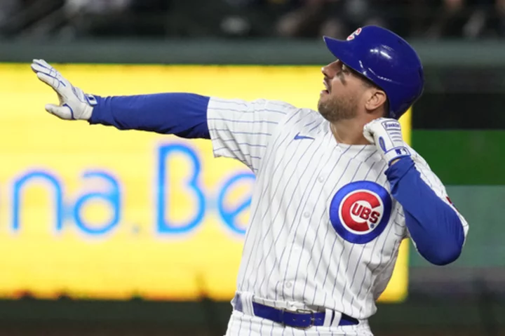 Nico Hoerner hits grand slam as Chicago Cubs beat Washington Nationals 8-3