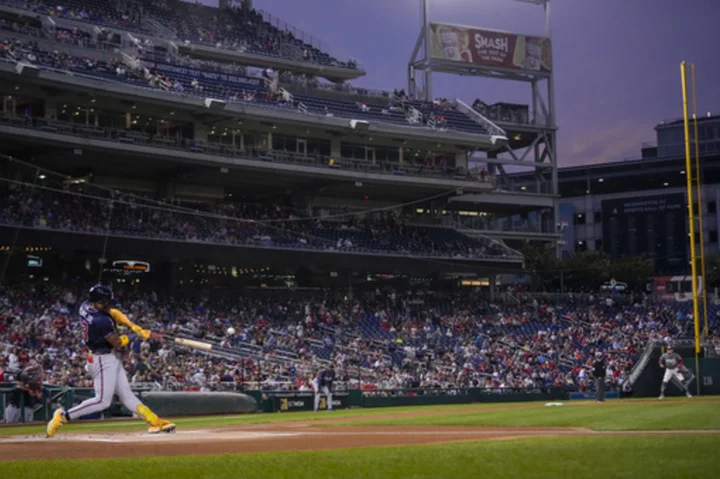 Ronald Acuna Jr. joins exclusive 40-40 club, Braves roll past Nationals 9-6