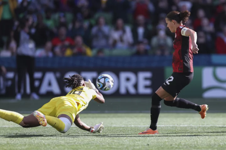 Canada held to a 0-0 draw by Nigeria in Women's World Cup after a rare Sinclair miss