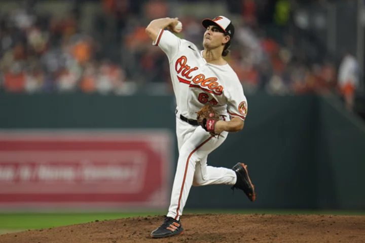 Israeli-American pitcher Kremer making 1st playoff start for Orioles while family affected by war