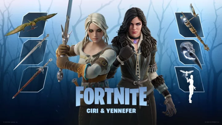 Fortnite x The Witcher Adds Ciri and Yennefer Skins