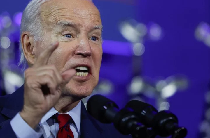 Biden slams Republicans on abortion rights a year after Roe repeal