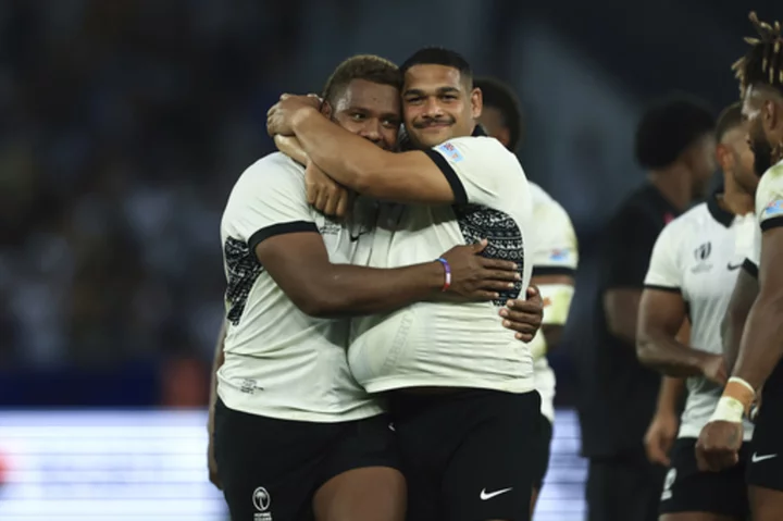 Fiji feeling the love as everyone's favorite Rugby World Cup underdog; makes 2 changes for Georgia