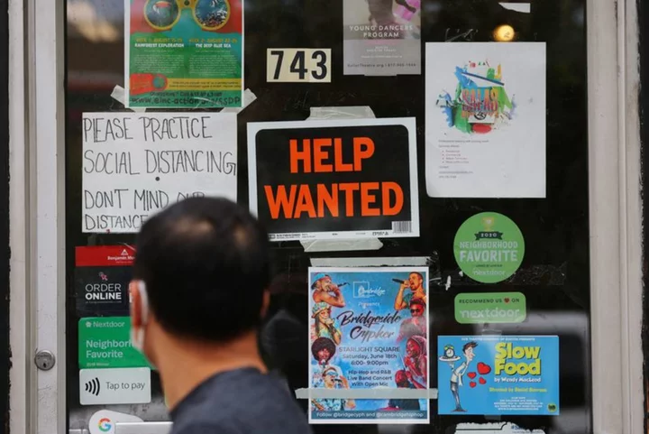 Slower US job, wage gains expected in May