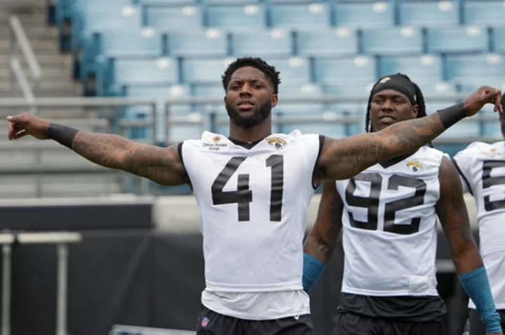 Jaguars' Josh Allen attends mandatory minicamp, vows to 'grow as a player'