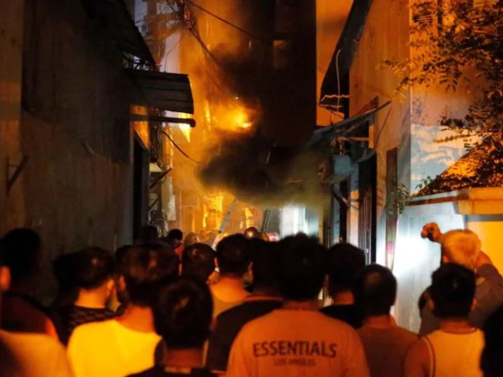 Fire kills at least 30 in nine-story building in Vietnam