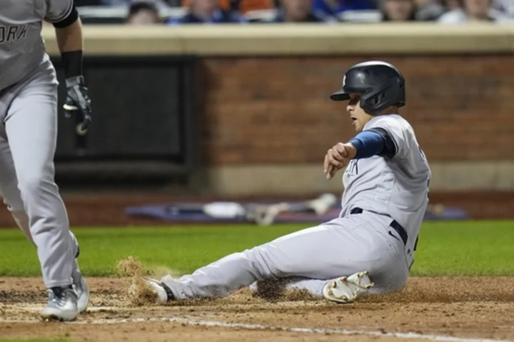 Kiner-Falefa gets Yankees 1st straight steal of home since 2016