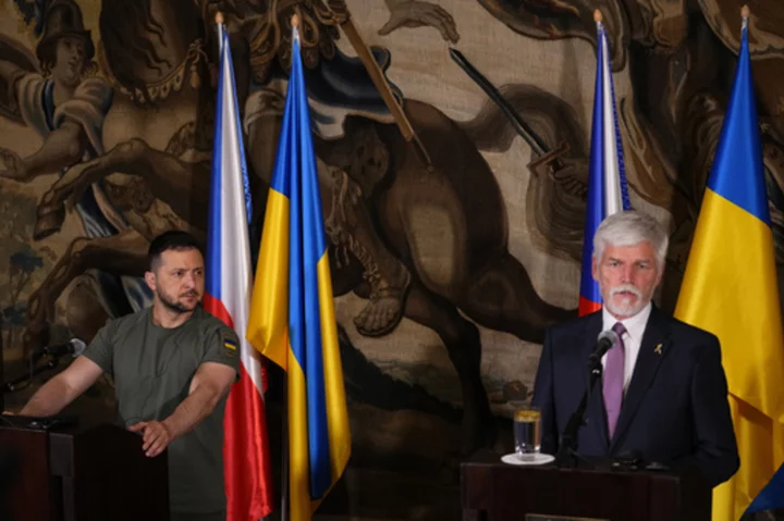 Zelenskyy visits Bulgaria, Czechia and draws support for Kyiv’s NATO membership bid