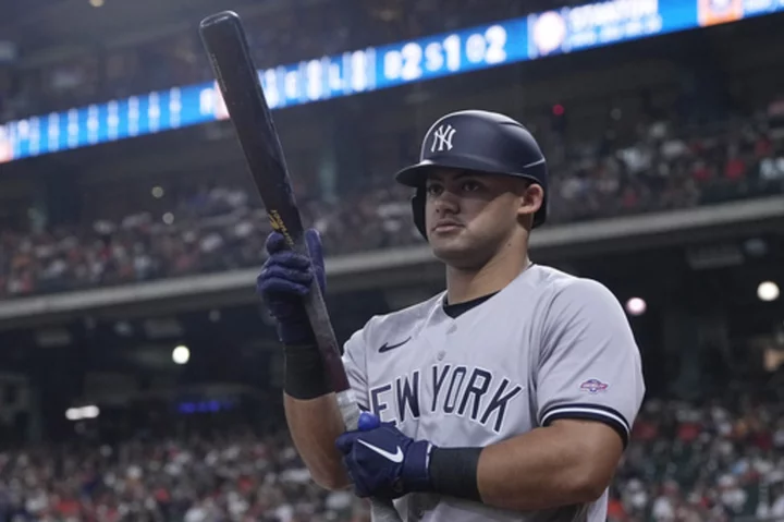 Baby Bomber arrives: Domínguez becomes youngest Yankee with HR in 1st at-bat in 6-2 win over Astros