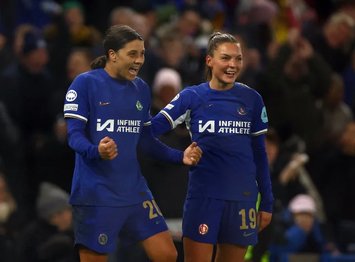 Hat-trick hero Sam Kerr leads from the front as Chelsea emphatically beat Paris in Champions League