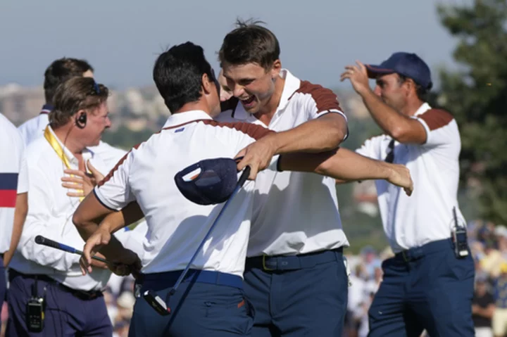 Hovland and Åberg looks like a long-term Ryder Cup combo for Europe. They've already made history