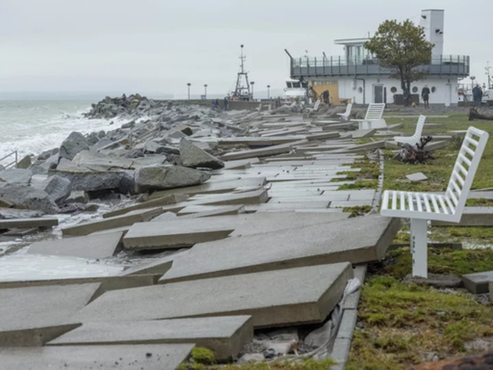 Storm hits northern Europe, killing at least 4 people