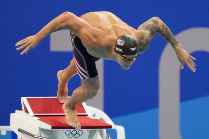 Caeleb Dressel fails to qualify for the world championships after 22nd place in 50 freestyle