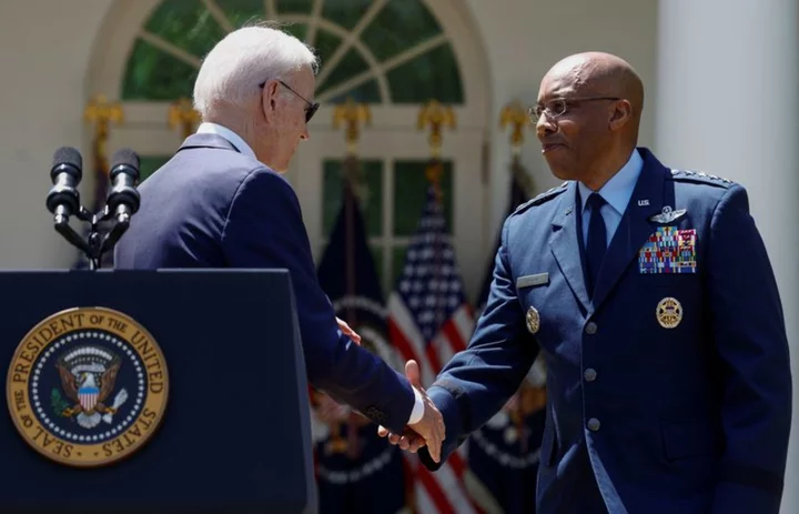 Majority of US Senate backs Air Force chief Brown to become top US military officer