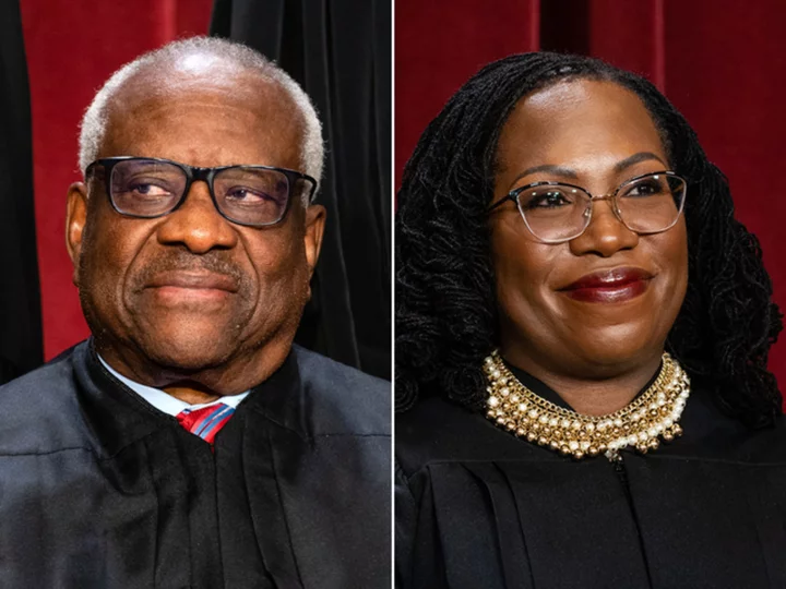 Justices Clarence Thomas and Ketanji Brown Jackson criticize each other in unusually sharp language in affirmative action case