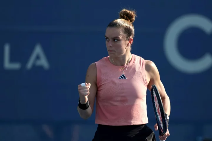 Sakkari ousts top seed Pegula to reach Washington final