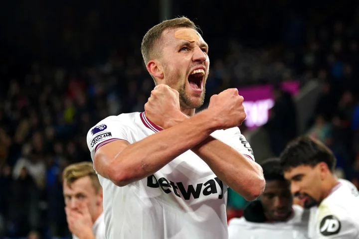 Tomas Soucek nets late winner as West Ham fight back to beat sorry Burnley