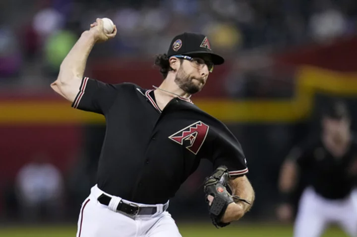 Gallen, Thomas push the Diamondbacks to a 5th straight win, 6-3 over the Rangers