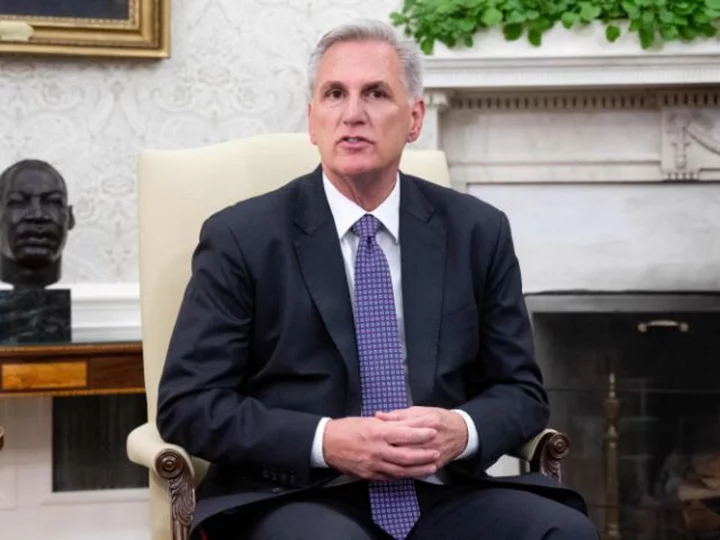 McCarthy tells Republicans he's 'nowhere near' a debt limit deal with Biden as deadline nears