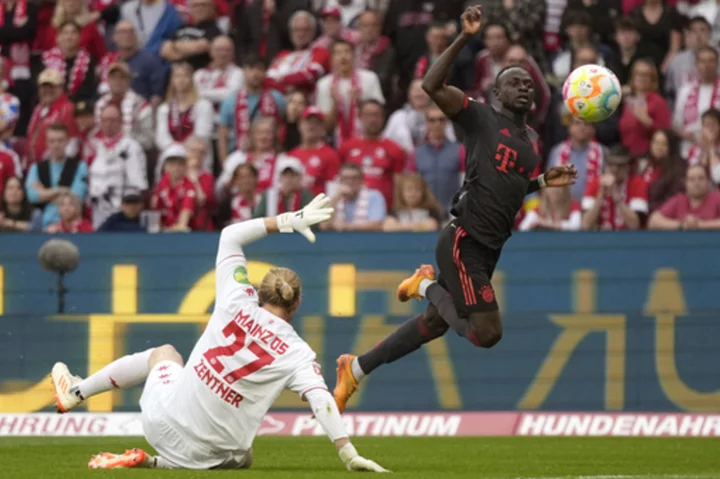 Bayern Munich confirms Sadio Mané leaving for Saudi Arabian club Al-Nassr