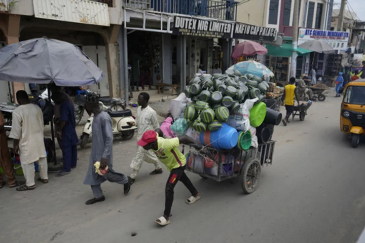 Nigerian leader plans $10 monthly handout to poor households after gas subsidy ends