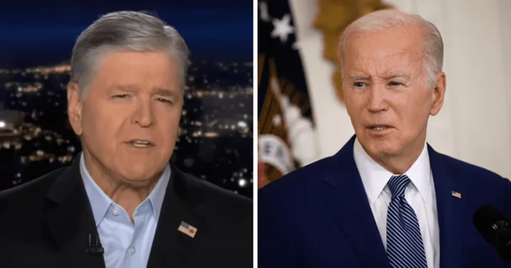 Internet comes to Joe Biden's defense as Fox News' Sean Hannity slams his 'idiotic' kitchen fire story