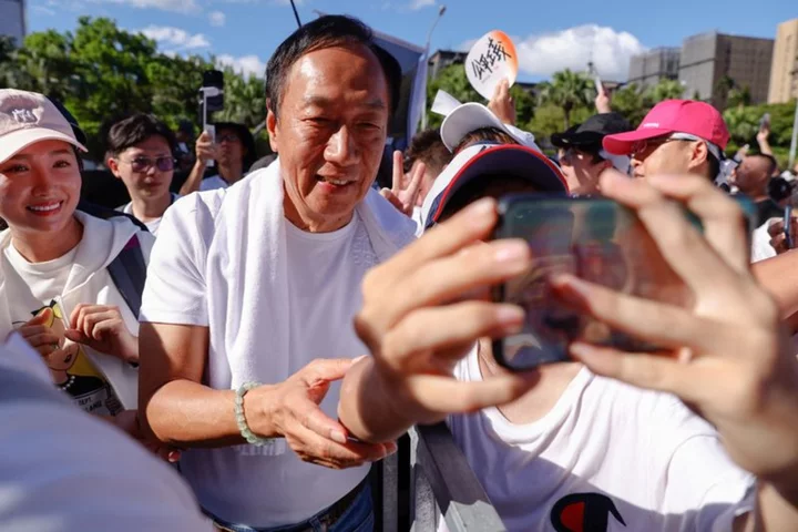 Foxconn founder Terry Gou announces run for Taiwan presidency