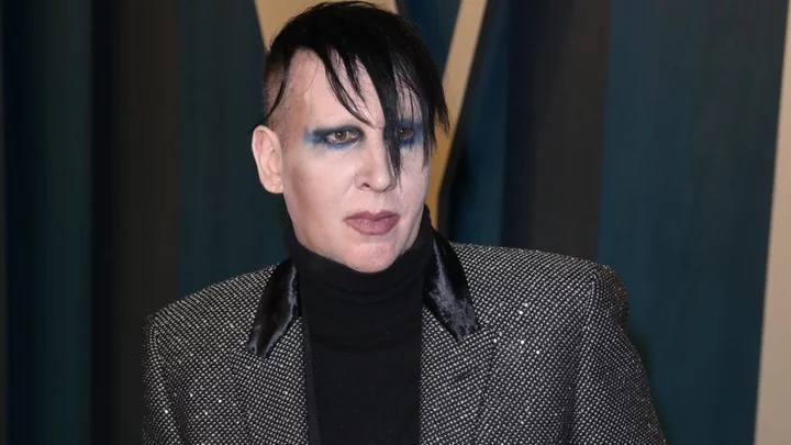 Marilyn Manson fined for blowing nose on concert photographer