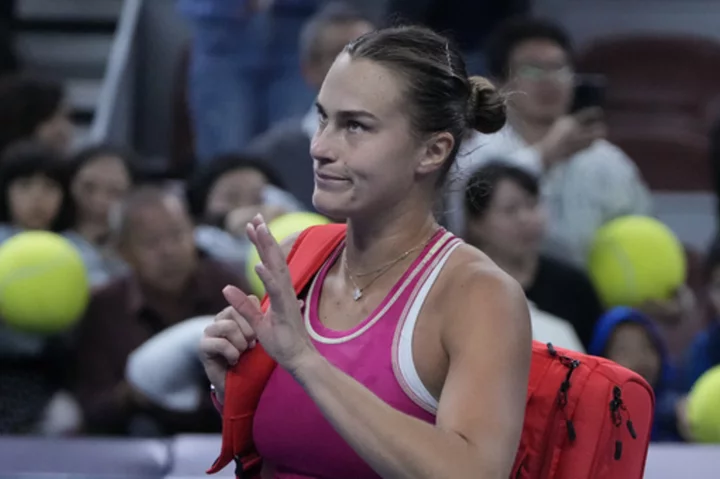 WTA defends its court after No. 1 Sabalenka calls conditions at finals 'another level of disrespect'