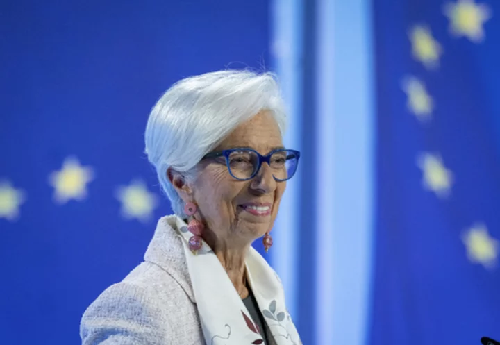 ECB's Lagarde says interest rates to stay high as long as needed to defeat inflation