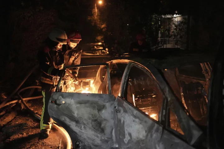 Russia launches pre-dawn attack on Kyiv, killing at least 1; Moscow attacked by drones