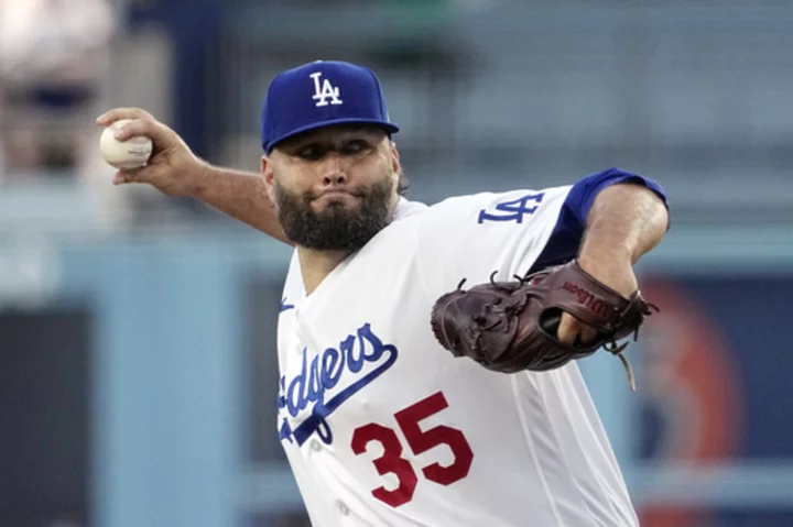 Lance Lynn gives up 3 solo homers in Dodgers debut and LA beats Athletics 7-3 for 60th win