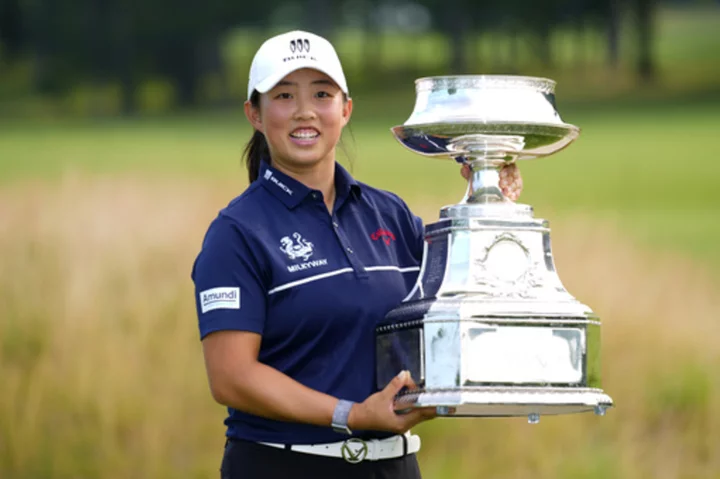 Yin wins Women's PGA at Baltusrol, Bradley wins home game at Travelers